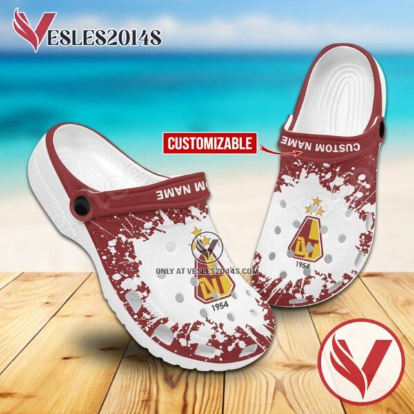 Deportes Tolima Crocs Clogs, Unique Footwear For Fans