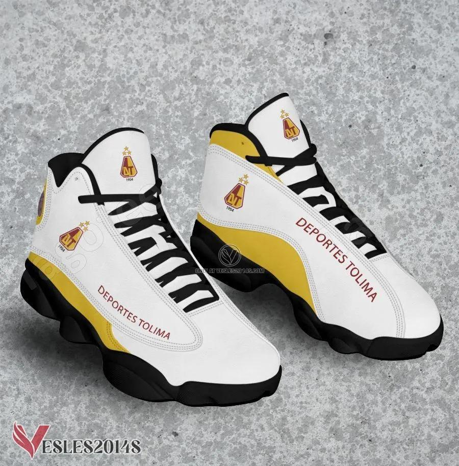 Deportes Tolima Logo Air Jordan 13 Shoes, Best Sneaker Gifts For Fans - Vesles2014s 1