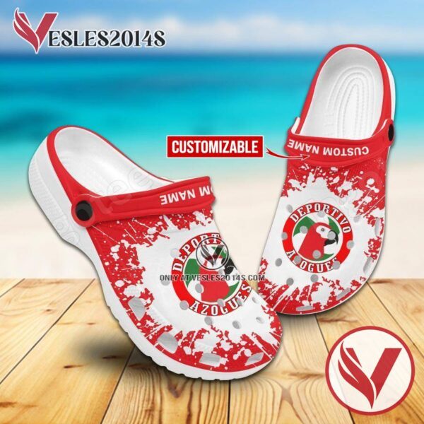Deportivo Azogues Crocs Clogs, Unique Footwear For Fans