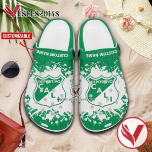 Deportivo Cali Crocs Clogs, Unique Footwear For Fans 1