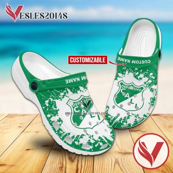 Deportivo Cali Crocs Clogs, Unique Footwear For Fans