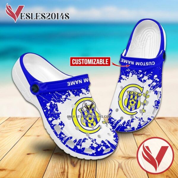 Deportivo Capiata Custom Name Crocs Clogs, Unique Footwear For Fans