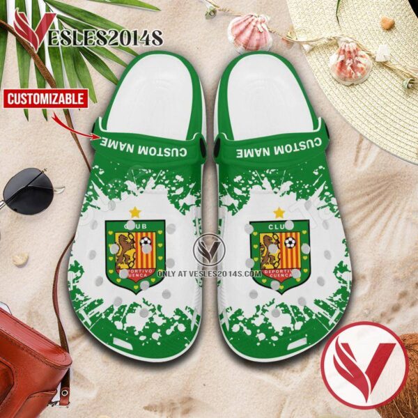 Deportivo Cuenca Crocs Clogs, Unique Footwear For Fans 1