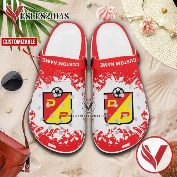 Deportivo Pereira Crocs Clogs, Unique Footwear For Fans 1