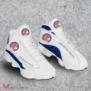 Deportivo Toluca Air Jordan 13 Shoes, Best Sneaker Gifts For Fans - Vesles2014s
