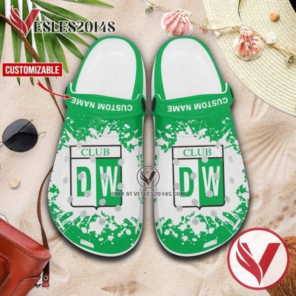 Deportivo Wanka Crocs Clogs, Unique Footwear For Fans 1