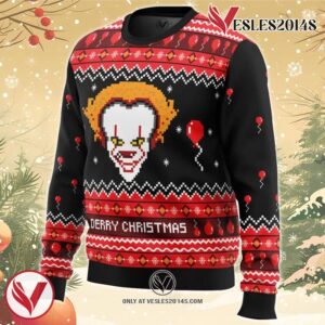 Derry Christmas IT Christmas Ugly Christmas Sweater, Unique Christmas Gift For Fans - Vesles2014S 1