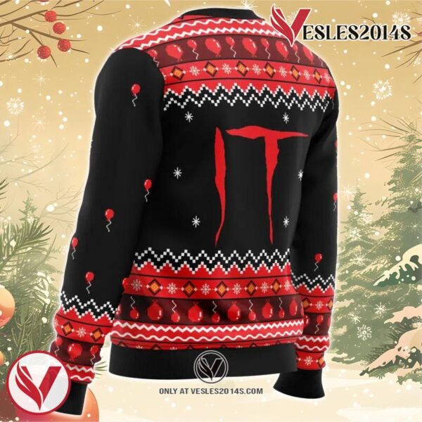 Derry Christmas IT Christmas Ugly Christmas Sweater, Unique Christmas Gift For Fans - Vesles2014S 2