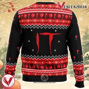 Derry Christmas IT Christmas Ugly Christmas Sweater, Unique Christmas Gift For Fans - Vesles2014S 3