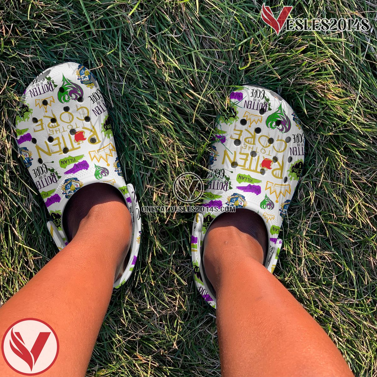 Descendants Movie Crocs Crocband Clogs Shoes Comfortable For Men Women and Kids - Vesles2014S 3