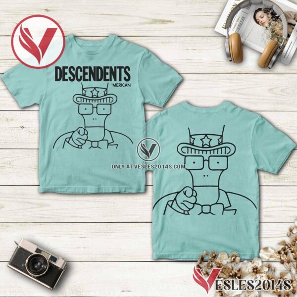 Descendents ‘merican Album Cover Shirt, Unique Gifts For Music Lovers - Vesles2014S