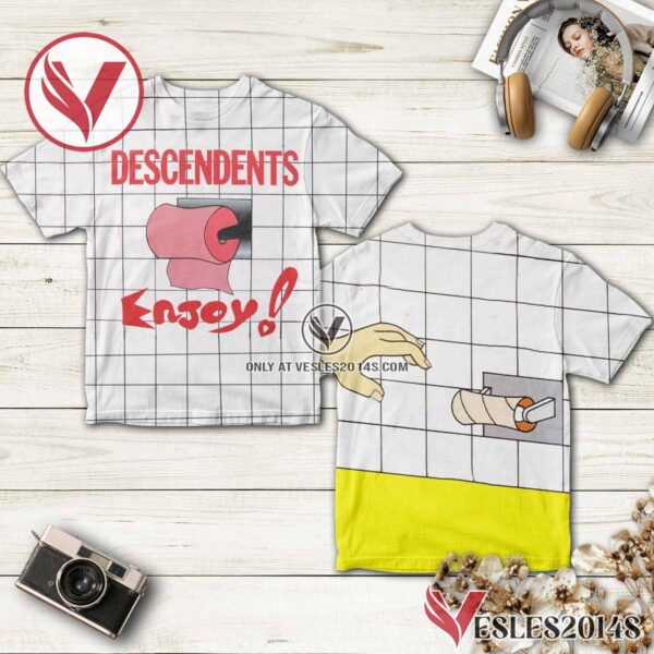 Descendents Enjoy Album Cover Shirt, Unique Gifts For Music Lovers - Vesles2014S