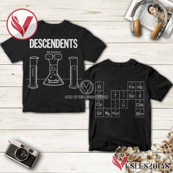 Descendents Hypercaffium Spazzinate Album Cover Shirt, Unique Gifts For Music Lovers - Vesles2014S