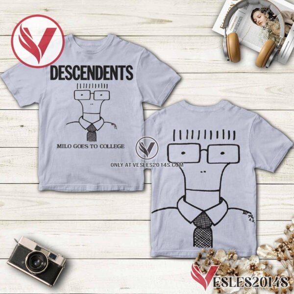 Descendents Milo Goes To College Album Cover Shirt, Unique Gifts For Music Lovers - Vesles2014S