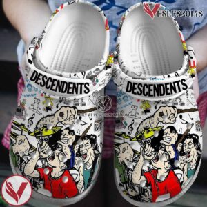 Descendents Music Crocs Crocband Clogs Shoes, Unique Gifts For Fans Style 3 - Vesles2014S