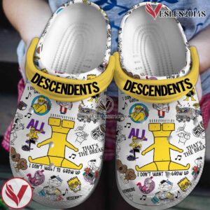 Descendents Music Crocs Crocband Clogs Shoes, Unique Gifts For Fans Style 9 - Vesles2014S
