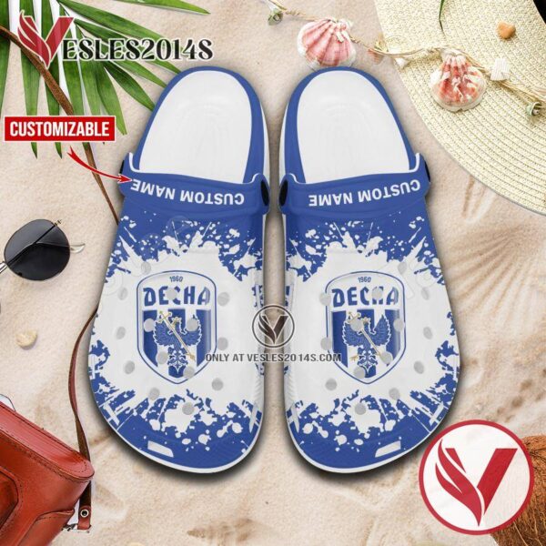 Desna Chernihiv Crocs Clogs, Unique Footwear For Fans 1
