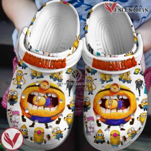 Despicable Me 4 Minions Cartoon Crocs Crocband Clogs Shoes Comfortable For Men Women and Kids, Unique Gift From  Vesles2014S