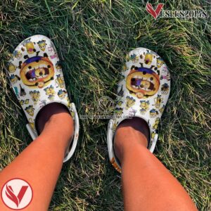 Despicable Me 4 Minions Cartoon Crocs Crocband Clogs Shoes Comfortable For Men Women and Kids, Unique Gift From  Vesles2014S 4