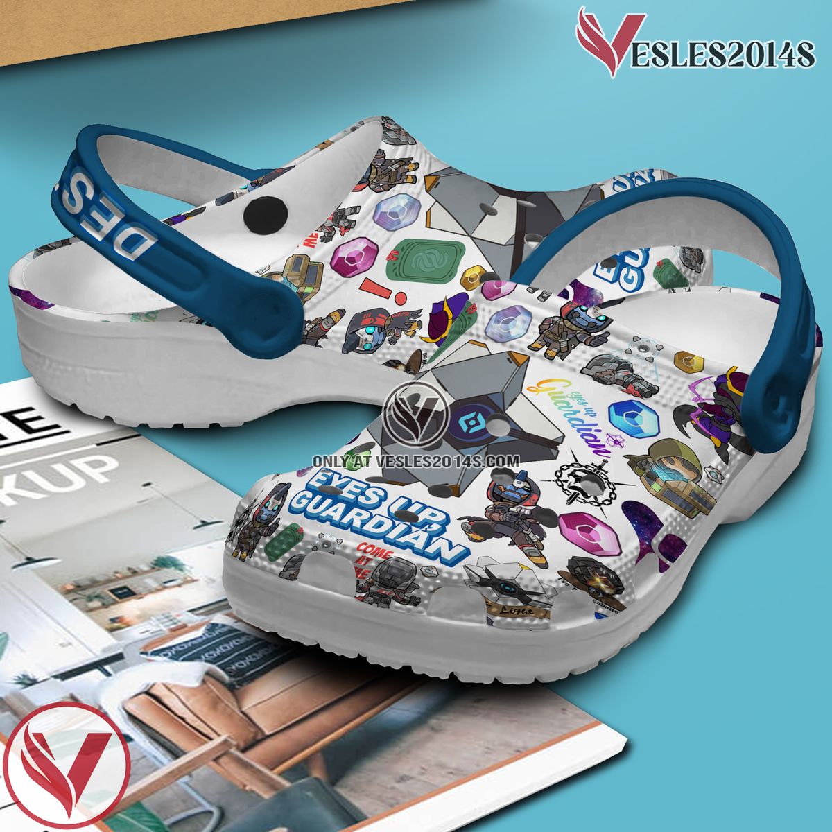 Destiny 2 The Final Shape Game Crocs Crocband Clogs Shoes Comfortable For Men Women and Kids Style 1, Unique Gift From Vesles2014S 3