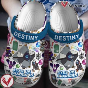 Destiny 2 The Final Shape Game Crocs Crocband Clogs Shoes Comfortable For Men Women and Kids Style 1, Unique Gift From  Vesles2014S