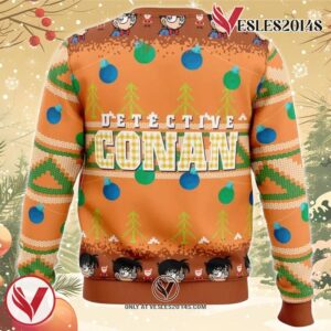 Detective Conan Ugly Christmas Sweater, Unique Christmas Gift For Fans - Vesles2014S 1