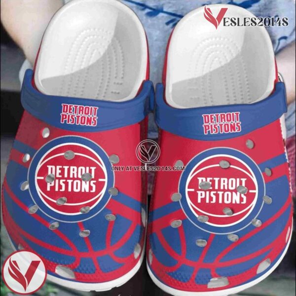 Detroit Pitons Basketball Club Crocband Shoes Clogs Comfortable Crocs For Men Women, Unique Gift From  Vesles2014S