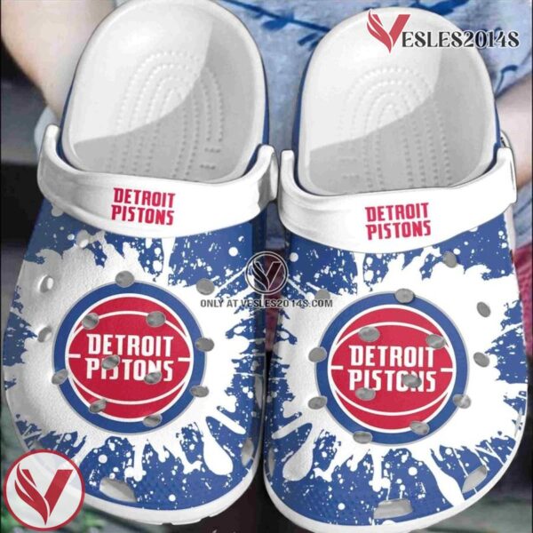 Detroit Pitons Basketball Club Crocband Shoes Clogs Crocs Comfortable For Men Women, Unique Gift From  Vesles2014S