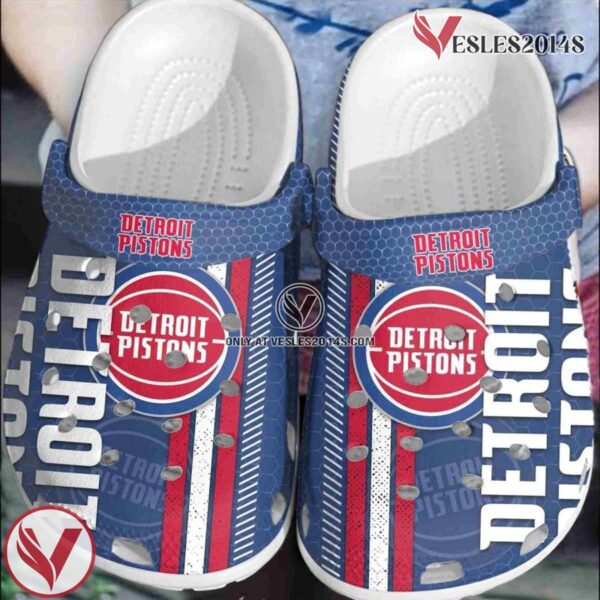 Detroit Pitons Basketball Club Crocband Shoes Comfortable Clogs Crocs For Men Women, Unique Gift From  Vesles2014S