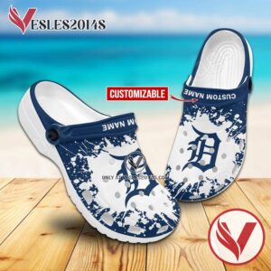Detroit Tigers Custom Crocs Clogs, Unique Footwear For Fans