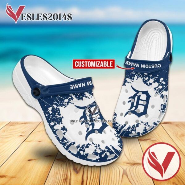 Detroit Tigers Custom Crocs Clogs, Unique Footwear For Fans