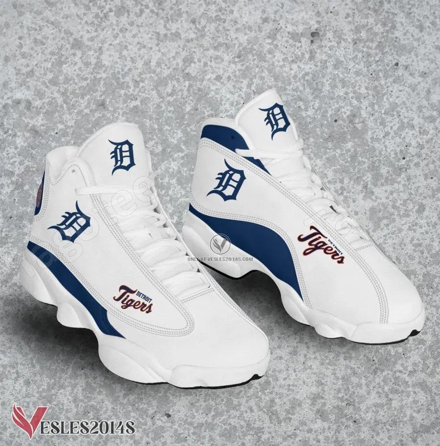 Detroit Tigers Logo Air Jordan 13 Shoes, Best Sneaker Gifts For Fans - Vesles2014s