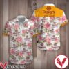 Dewar’s White Label Pink Rose White Hawaiian Shirt, Unique Gifts For Friends - Vesles2014S 1