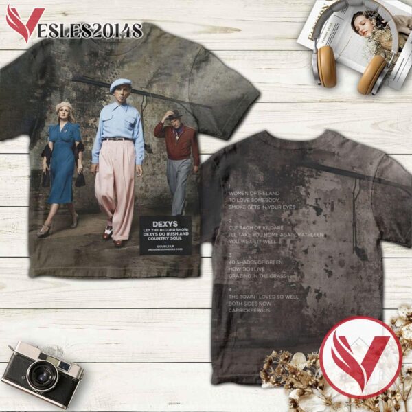 Dexys Let The Record Show Dexys Do Irish And Country Soul Album Cover Shirt, Perfect Gifts For Music Lovers - Vesles2014S