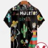 Dia De Los Muertos Day Of The Dead Halloween Hawaiian Shirt, Unique Gifts For Friends - Vesles2014S 1