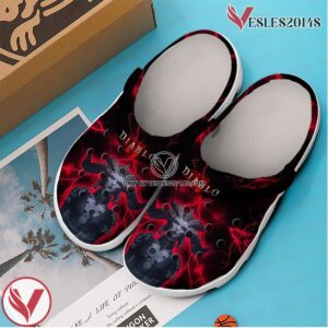 Diablo 4 Game Crocs Crocband Clogs Shoes Comfortable For Men Women and Kids Style 2, Unique Gift From Vesles2014S 2