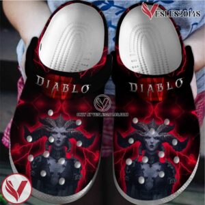 Diablo 4 Game Crocs Crocband Clogs Shoes Comfortable For Men Women and Kids Style 2, Unique Gift From  Vesles2014S