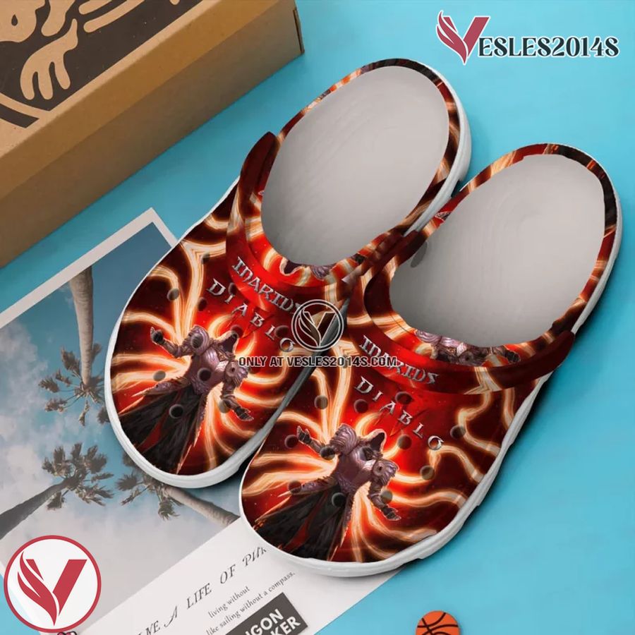 Diablo Game Crocs Crocband Clogs For Men Women and Kids, Unique Gift From Vesles2014S 3