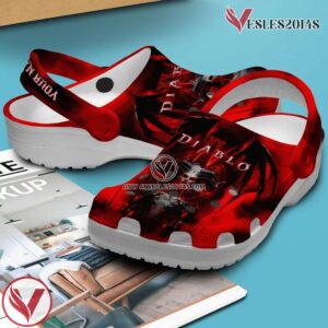 Diablo Game Crocs Crocband Clogs Shoes Custom Name For Men Women and Kids, Unique Gift From Vesles2014S 3