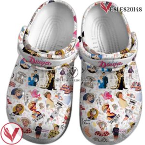 Diana Celebrity Crocs Crocband Clogs Shoes Comfortable For Men Women and Kids, Unique Gift From Vesles2014S 3