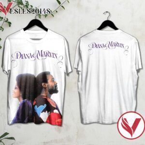 Diana Ross And Marvin Gaye Diana And Marvin Album Cover Shirt, Perfect Gifts For Music Lovers - Vesles2014S