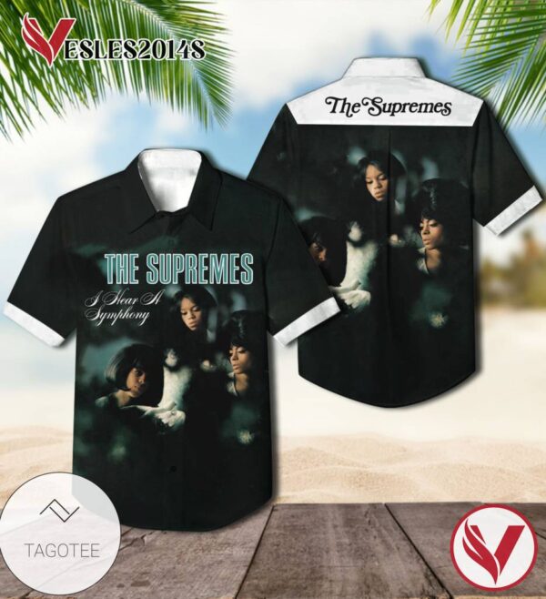 Diana Ross And The Supremes I Hear A Symphony Album Cover Hawaiian Shirt, Best Gift For Music Lovers Vesles2014S