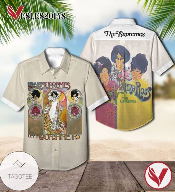 Diana Ross And The Supremes Let The Sunshine In Album Cover Hawaiian Shirt, Best Gift For Music Lovers Vesles2014S