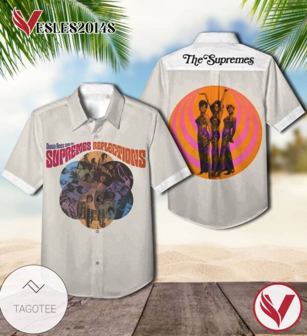 Diana Ross And The Supremes Reflections Album Cover Hawaiian Shirt, Best Gift For Music Lovers Vesles2014S