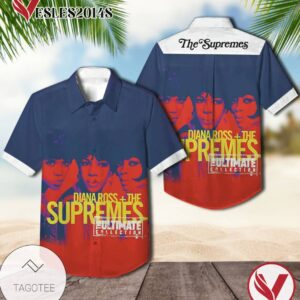 Diana Ross And The Supremes The Ultimate Collection Album Cover Hawaiian Shirt, Best Gift For Music Lovers Vesles2014S