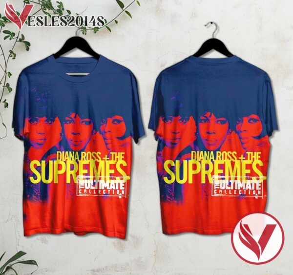Diana Ross And The Supremes The Ultimate Collection Album Cover Shirt, Perfect Gifts For Music Lovers - Vesles2014S