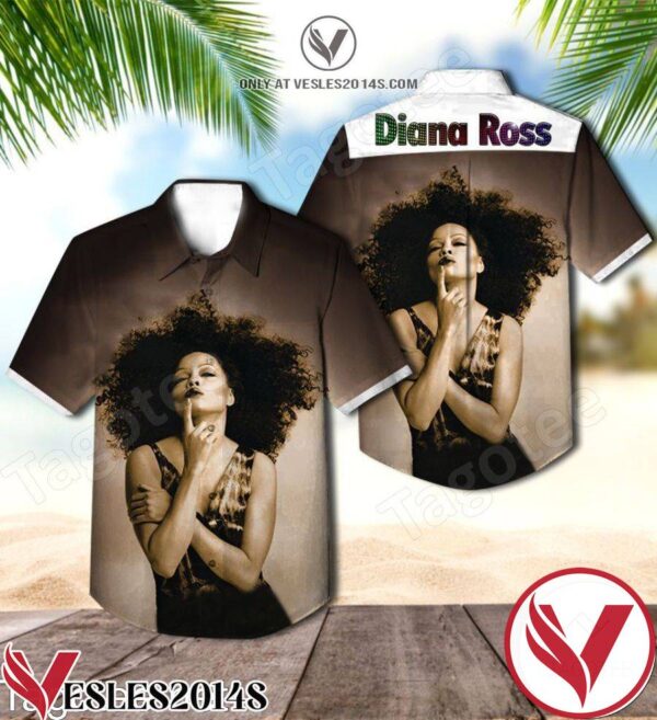 Diana Ross Diamond Diana The Legacy Collection Hawaiian Shirt, Unique Gifts For Friends - Vesles2014S 1