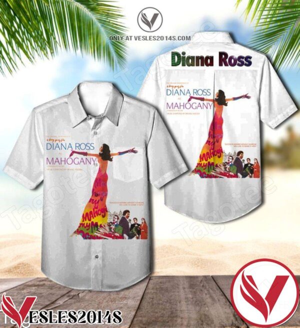 Diana Ross Mahogany Soundtrack Cover Hawaiian Shirt, Unique Gifts For Friends - Vesles2014S 1