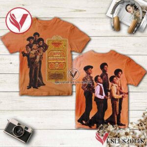 Diana Ross Presents The Jackson 5 Album Cover Shirt Style 2, Unique Gifts For Music Lovers - Vesles2014S
