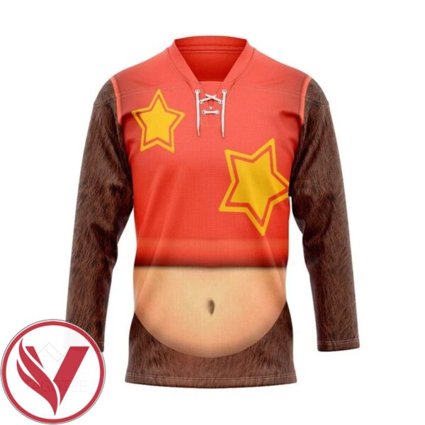 Diddy Kong Custom Hockey Jersey, Trending Gifts For Fans - Vesles2014s 1